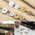 10Sets Magnetic Buttons Bags Magnet Automatic adsorption Buckle Metal Buttons Sunlight Mall. 