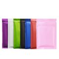 zip lock bags 25Pcs Flat Resealable Aluminum F Heat Sealing Zip Lock Bags Plastic Matt Colors Tea Candy Jewelry Coffee Gift Package PouchShipping Bags. 