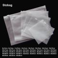 zip lock bags StoBag Matte Frosted Clothes Packaging Zipper Bags Pouches Ziplock Plastic Sealed Socks Shirts Storage Reusable Organizer PocketShipping Bags. 