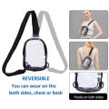 Waterproof Chest Bag Shoulder Bag For Sports Chest Hanger Shoulder Bag Mini Transparent Messenger Bag Waterproof Transparent Chest Bag. 