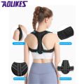 AOLIKES Back Posture Corrector Protective Band Adjustable Humpback Orthosis Straight Back Belt Back Fix Shoulder Corset Support. 