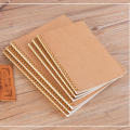 Grid dot Spiral notebook Eco-friendly Hardcover Coil bound Diary Cardboard Kraft paper Sketchbook for School Office Artistic creation Writing practice Gift option. 