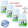 S2F Vitamin 60 Tablets Food Supplements Energy Booster Weight Appetite Gain Slimming to Fit Weight Management Capsule. 