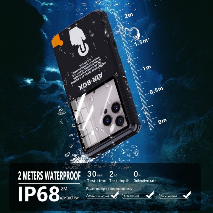 Bargain%20price%20Shellbox%20Waterproof%20Phone%20Case%20for%206.9'%20Devices%20Transparent%20Universal%20Touch%20Screen%20Underwater%20Dust%20And%20Drop%20Protection%20IP68%20New%20-%20Image%205