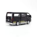1:32 Scale Proswon Diecast Toy Model Toyota Hiace Van Car Pull Back Doors Openable Sound and Light Educational Collection Gift. 