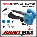 X-FORCE-WS-7 450W 220V Multifunctional Electric Hand Air Blower and Vacuum Cleaning Duster Car Dust Removal Tool. 