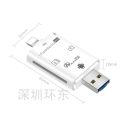 Iphone/Android Card Reader OTA computer SD TF Card. 