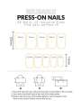 NEW The 24-Piece Square Elegant Striped Glitter Fingernail Set Is Suitable For Daily Wear By Students And Office Workers Press On Nails. 