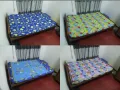 Mattress cover-Mattress Cover with Zip- for Protect Mattress Size - single(6X3),double(6X4),Twin(6X5). 