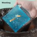 Wenefang 10pcs Disposable Ashtray Prevent Ash Remove Odor Water Soluble 2025 Film Smoke Sand Ointment An Vehicle Mounted Office Household. 