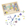 Melissa & Doug - Butterfly Beads Wooden Bead Kit. 