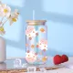 3D UV DTF Transfers Stickers 16oz Cup Wraps Animal Yak Cow Printed For DIY Glass Ceramic Metal Leather Etc. D13888. 