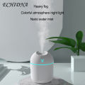 1 Set 250ML Air Humidifier USB Fine Mist Single Spray Nano Atomization 2 Modes High Capacity Mist Humidifier Home Supply. 