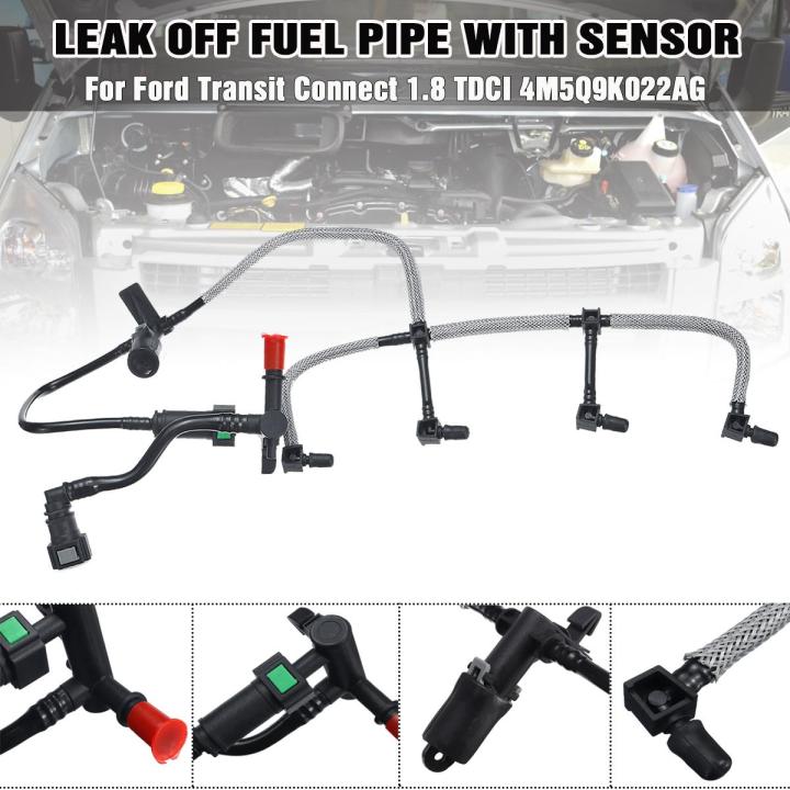 Ford Transit Connect 1.8 Tdci Diesel Leak Off Fuel Pipe With Sensor – 1521487, 4M5Q9K022AG