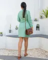 Rosa Blazer Dress- Mint. 