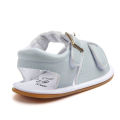 Kidlove 1 Pair Of Baby Boys Artificial Pu Sandals  Shoes Rubber Non-slip Soft Sole Adjustable Buckle Toddler Shoes Casual Walking Shoes color. 