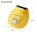 ECHIDNA Sunshade Hat Ultralight 2-in-1 Sunshade Hat with 3-Speeds Fan. 