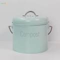 3L Compost Bin Countertop Indoor for Odor Filtration Rust Easy Clean. 