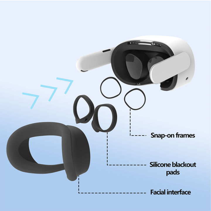 Lens Protection Kit Anti-Scratch VR Glasses Frame Spacer VR Lenses ...