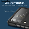 Casinglee For Samsung Galaxy Z Flip3 Case 3 Mm Ultra-thin Non-slip Mobile Phone Cases Shell for Samsung Z Flip 3 Back Cover. 