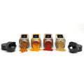 6Pcs Spice Bottle Set 120ml Label Kitchen Seasoning Storage Jars. 