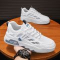 Men's Shoes 2024 New Summer Breathable Mesh Shoes Versatile Casual Sneakers Soft Sole Sports Increased by Easy Wear Tide Shoes. 