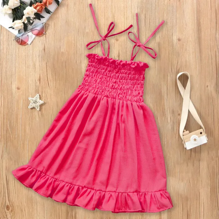 Baby%20girl%20yellow%20strap%20smock%20dress%20-%20Image%205