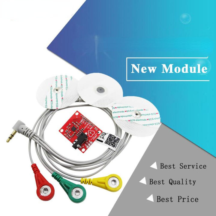 Ecg module AD8232 ecg measurement pulse heart ecg monitoring sensor ...