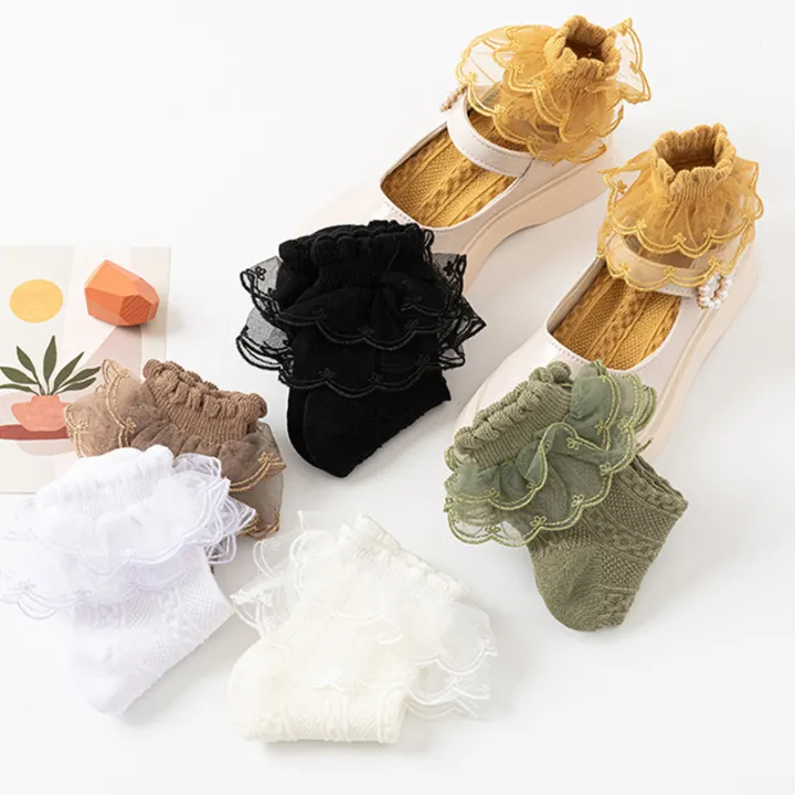 I%20Love%20Dad%20Cute%20Lace%20Soft%20Cotton%20Baby%20Girls%20Socks%20Solid%20Color%20Floral%20Comfort%20Breathable%20Toddler%20Sock%20Spring%20Autumn%20Princess%20Dance%20Socks%20-%20Image%203