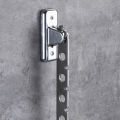 RHS Online 6/8/10 Holes Stainless Steel Wall Mounted Clothes Hanger Easy Wardrobe Cloakroom Folding Hanger. 