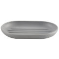4 Pcs Plastic Bathroom Accessory Set,with Toothbrush Cup(Grey). 