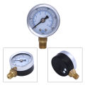 0~200 PSI 0~14 Bar Pressure Gauge Air Compressor Hydraulic Pressure Gauge Meter 1/8" Male NPT Threads Metal Pressure Tester. 
