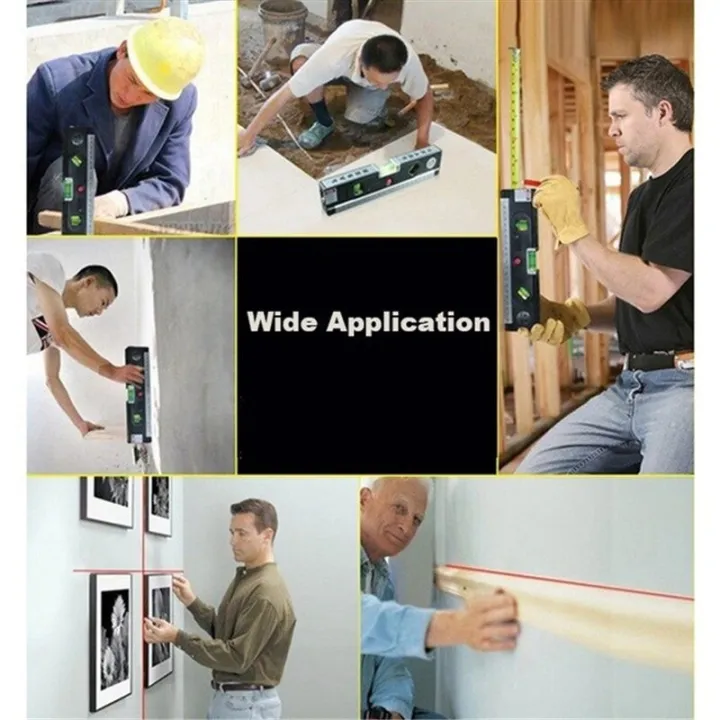 Multipurpose%20Laser%20Ruler%20Laser%20Level%20and%20Spirit%20Level%20Metric%20Rulers%20Laser%20Straight%20Line%20Horizon%20Vertical%20Measure%20Tape%208Ft%202.5M%20-%20Image%206