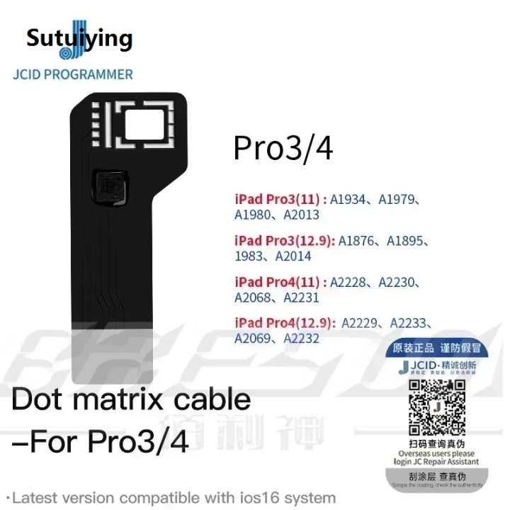 Sutuiying%20Affordable%20JC%20Dot%20Matrix%20Cable%20For%20iPhone%20X/XR/XS%2011/12/13/14%20Pro%20Max%20Mini%20Dot%20Projector%20Read%20Write%20Dot%20Matrix%20Face%20ID%20Repair%20Flex%20Cable%20IC%20-%20Image%206