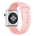 Pink Sport Silicone I Watch Strap Band For Apple Watch Series 1/2/3/4/5/6 42mm 44mm Smart Watch W26 T55 T500 178558569 TecZone LK. 