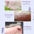 2pcs Remove Calluses Foot Mask Lavender Moisturizing Foot Membrane Feet Care Foot Patches for Home Foot Peel Mask. 