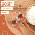 Small Wooden Spoons, 6Pcs Wooden Teaspoon for Cooking Small Condiments Spoon, Mini Wooden for Daily Use. 