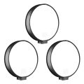3Pcs 40cm Round Universal Portable Speedlight Softbox Flash Diffuser On-Top Soft Box for Camera. 
