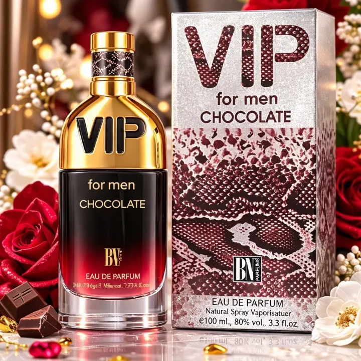 VIP Chocolate Perfume for Men 100ml | Long Lasting Eau De Parfum ...