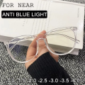 Transparent Glasses Women Men Retro Anti Blue Light Computer Eye Glasses Girls Clear Eyeglasses Large Frame Optical Spectacles. 