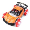 Side Shifted 360 degree rotation Rechargeable 2.4 Ghz 4WD Drive 1:16 scale RC Car. 