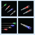 Archery Arrow LED Lighted Nocks 6.2MM/0.24IN Knocks Tail For Compound Recurve Bows/Longbow Arrow Shafts JIJIN. 