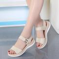 35-43Code Large Size Women's Shoes Summer Flat Sandals Women's Soft Bottom Pregnant Women Casual and Comfortable Non-Slip41Student Shoes42. 