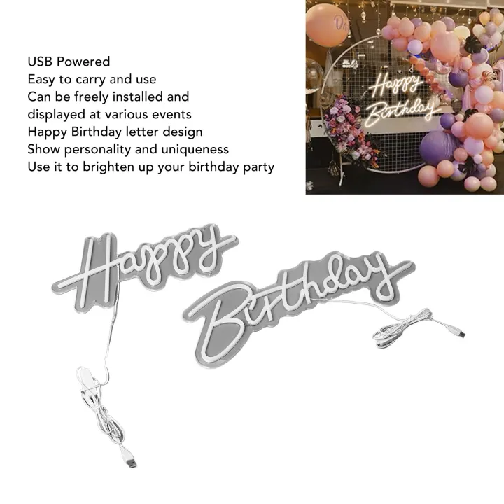 Birthday%20Neon%20Light%20USB%20Powered%20Happy%20Birthday%20Neon%20Lamp%20Dimmable%20Acrylic%205V%20High%20Brightness%20Decorative%20Romantic%20for%20Party%20-%20Image%202