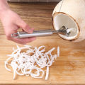 Stainless steel coconut grater fish scale planer fish scale fruit and vegetable tool planer. 