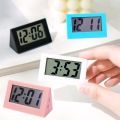 Portable Simple Table Electronic Mini LCD Digital Clock for Living Room Bedroom Decor Home Office Desktop Time Display Mute Clocks. 