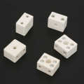 5Pcs Wire Connector 2 Position 5 Hole Ceramic Wiring Terminal Block. 