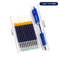 1 Pen +10 Refills/50Pcs Refills Press Gel Pen Refill Office Student Stationery. 