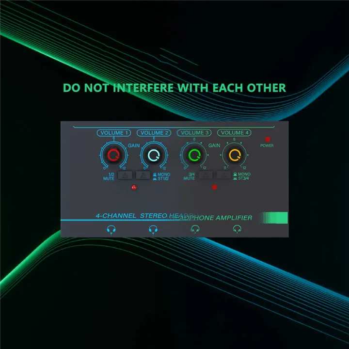 1%20PCS%206%20Channels%20Stereo%20Headphone%20Amplifier%20Mini%20Portable%20Earphone%20Splitter%20for%20Recording%20Studio%20,Blue%20-%20Image%207