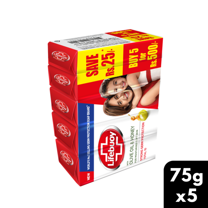 Lifebuoy Total 5 Branded Multipack, 375g